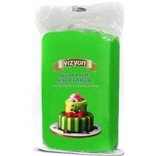 Pasta de zahar verde inchis icing green Vizyon 1kg Polen Food